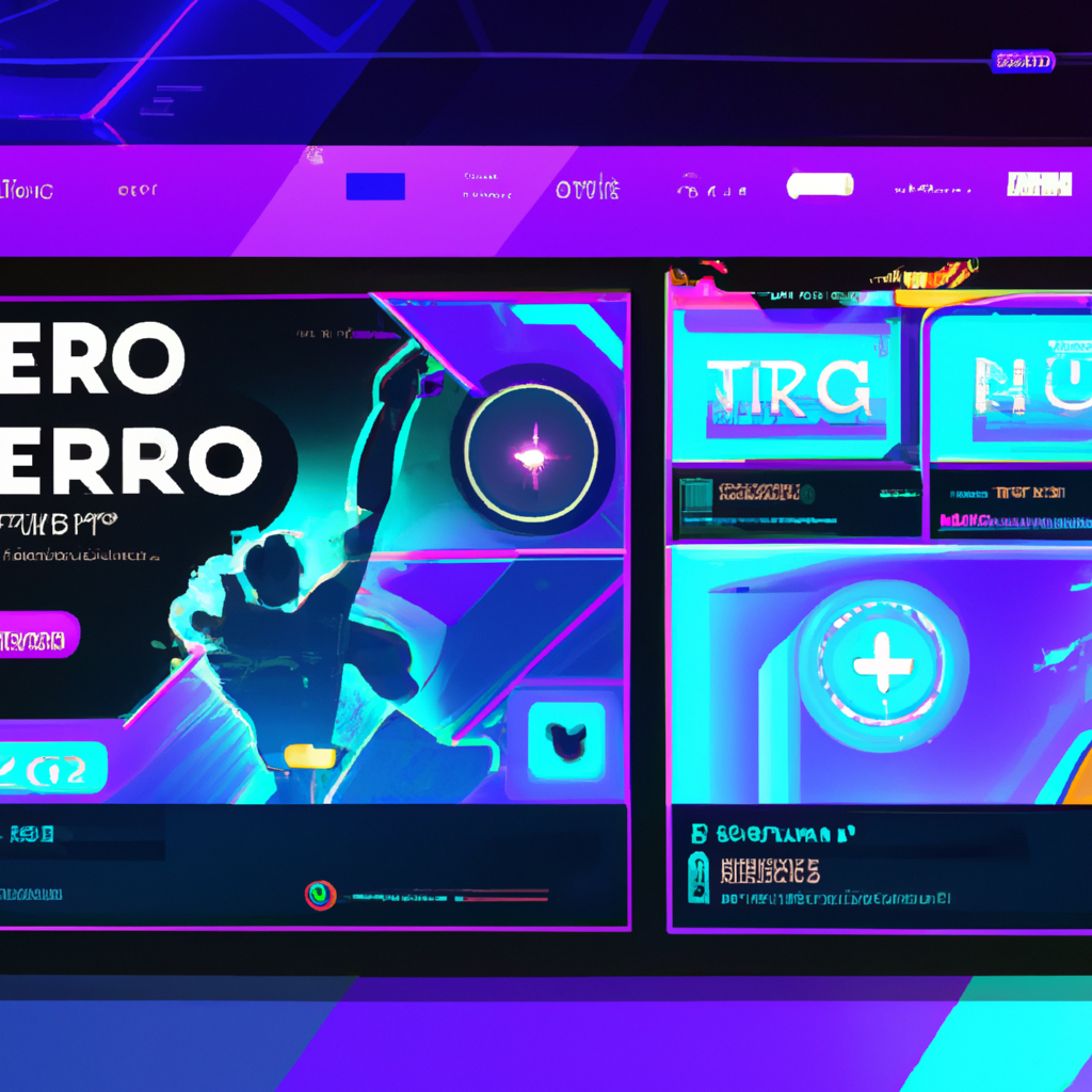 PlayPulse hero composite showing leaderboard, neon arcade UI and community tiles